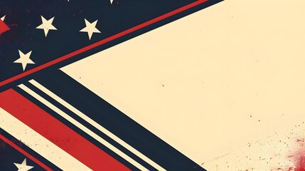 Minimalist Patriotic Background for Presidents Day Corporate Flyer Design description:This image