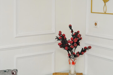 Artificial flowers for room interior decoration