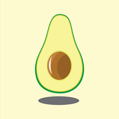 avocado illustration