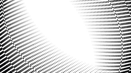 Black and white halftone pattern vector image for backdrop or wallpaper. Abstract Background dots halftone