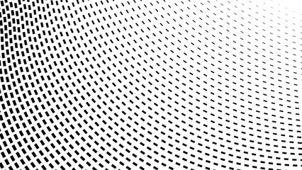 Black and white halftone pattern vector image for backdrop or wallpaper. Abstract Background dots halftone