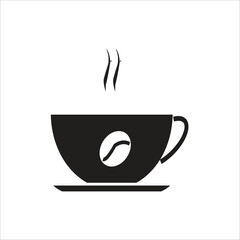 coffe cup vector icon line template