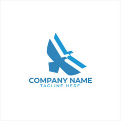 eagle with shield logo, modern eagle army logo design vector template Pro Vector
