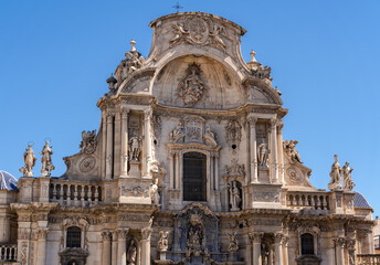 Fototapeta premium Cathedral of Sta. María. Murcia.