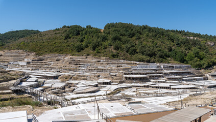 Obraz premium Añana Ancient Salt Factory