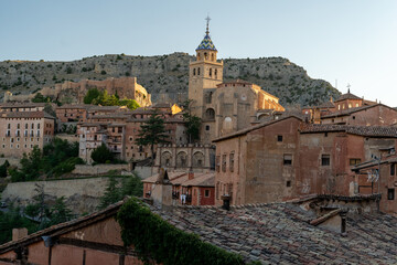 view of the town of Albarracin.