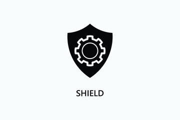 Shield Vector Icon Or Logo Illustration