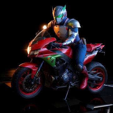 The "Motor Cyclus Biller" is a prototype motorcycle used to chase enemies that can accelerate twice as fast as normal. AI-Generated