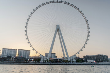 Obraz premium Ain Dubai the world's tallest observation Ferris Wheel