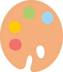 Art Supply Watercolor Element