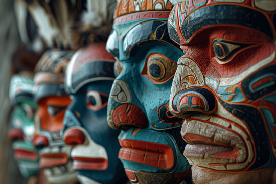 A series of animal totems that represent the warrior&acirc;&euro;&trade;s spirit guides, each totem a symbol of a particular skill or attribute,