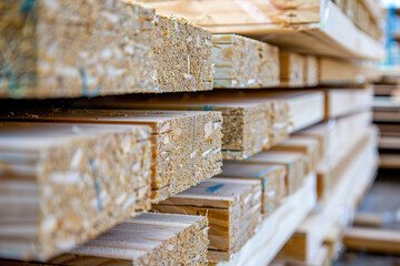 Macro view of an eco-friendly building material, highlighting sustainable construction methods 