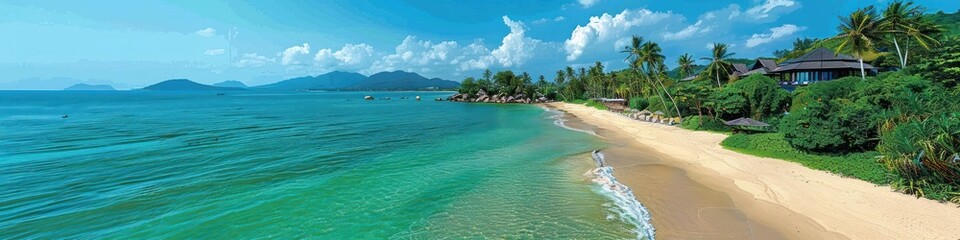Luxurious Beachfront Retreat in Tropical Koh Samui Wonderland