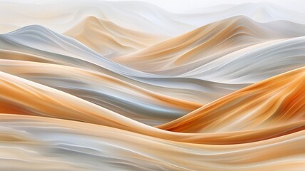 Obraz premium Bold geometric shapes overlaid with a smooth, flowing gradient, crafting a striking and modern backdrop