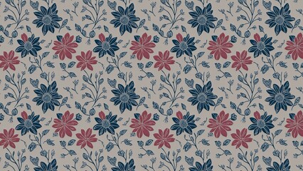 Texture material background Floral Fabric 3