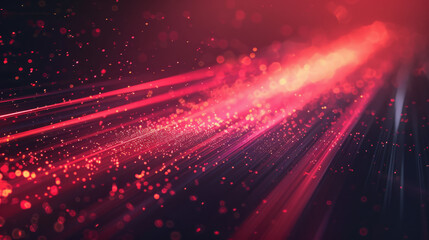 Sporty black and red backdrop with fast-moving motif and space for text, minimalist contemporary style exuding a sense of joy and vitality, Artistic AI-generated.