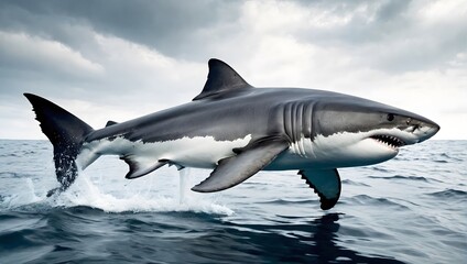 Fototapeta premium great white shark