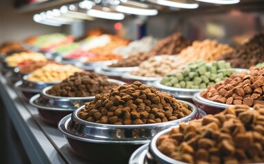 Obraz premium Pet Food Market