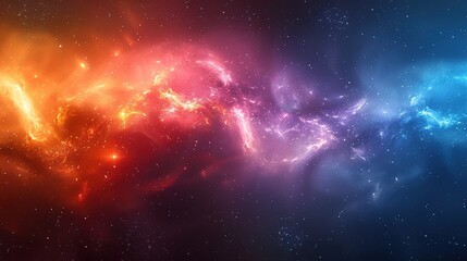 Naklejka premium nebula astronomy space cosmos universe galaxy star night light abstract sky background