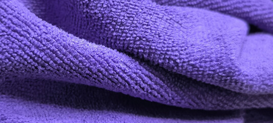 purple microfiber cloth texture for background