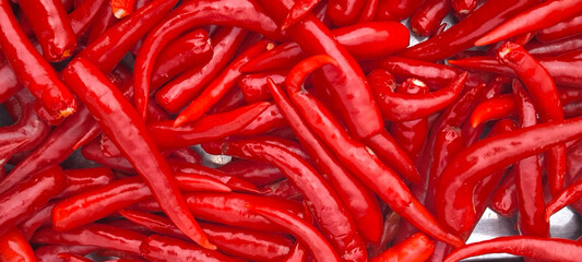 Red chilli for spicy cooking, background