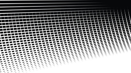 Black and white halftone pattern vector image for backdrop or wallpaper. Abstract Background dots halftone