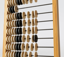 Vintage Wooden Abacus