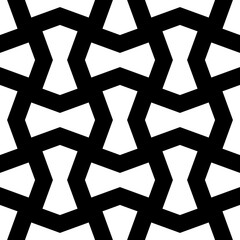 Geometric ornament. Digital paper, textile print, web designing, abstract. Octagons wallpaper. Mosaic motif. Blocks background. Seamless surface pattern design. Polygons backdrop. Vector artwork.