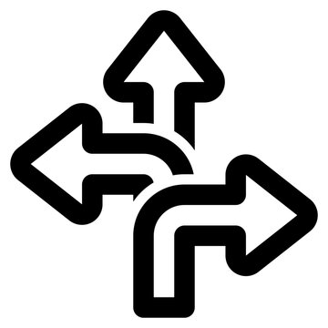 recommend clip art: direction icon