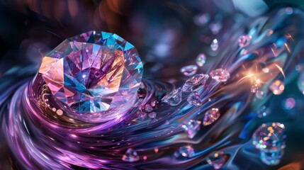 Gemstones in Motion generative ai