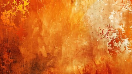 Orange grunge texture background