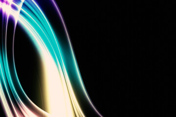 Iridescent fluid noise abstract background.