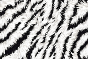 seamless texture of a fur of a wild animal zebra for a background