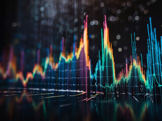 Economic Downturn, Charting the Crisis with Shimmering Data Visualization