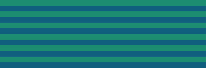 Fototapeta premium Seamless horizontal lines pattern. blue and green lines background. Simple repeat ornament. blue and green striped seamless pattern. Vector illustration. EPS 10