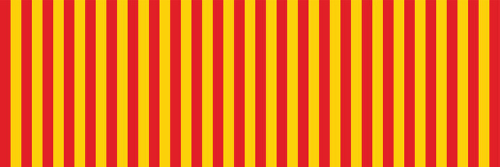 Vertical red and yellow stripes background. Seamless and repeating pattern. Editable template. Stripes diagonal pattern.  Vector illustration. eps 10