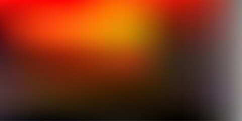Dark orange vector blurred pattern.
