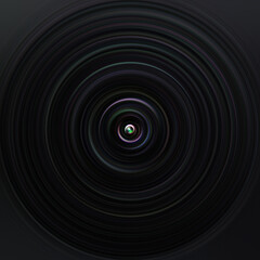 Colorful radial motion effect. Abstract rounded background. Color curves and sphere. Multi color gradient rings and circles wallpaper. Colored texture backdrop and banner.