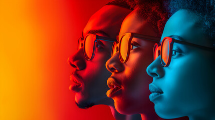 Photo realistic as Youth Internship Program Focused on Diversity concept as A youth internship program focused on diversity provides opportunities for young people from various bac