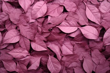 Texture map pink leaves. Summer fashion plant. Generate Ai