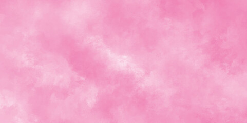 Hand-drawn bright pink gradient abstract watercolor background texture, Pink watercolor texture with fogg and clouds, smooth wallpaper, paper pink smoke and cloudy stains.