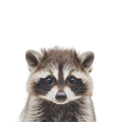 Obraz premium meerkat isolated on white background 