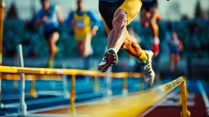 Hurdle Race generative ai
