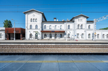 Kutno – miasto w centralnej Polsce. Stacja PKP. © Tomasz Warszewski