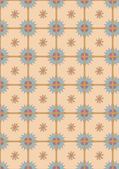 Fototapeta premium abstract flower pattern
