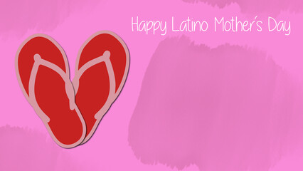 Happy Mother's Day latino mom pink wallpaper 