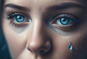 close up portrait of a woman