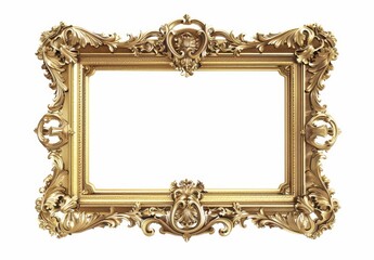 picture frame set isolated on white background