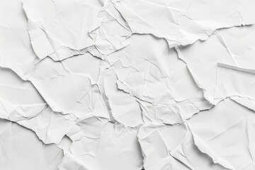 Fototapeta premium Close up of a piece of white paper, suitable for various design projects