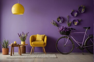 modern living room with sofa, still life with flowers'interior of a room, living room interior